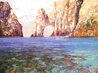 Los Arcos, Cabo San Lucas 2011 - Giclee on Canvas - Mexico Limited Edition Print by Howard Behrens - 1
