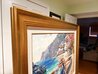 Memories of Capri 2007 - Framed Embellished Giclee on Canvas - Huge - Italy Limited Edition Print by Howard Behrens - 5
