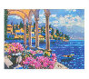 Villa On Lake Como, Italy 2008 - Embellished Giclee Limited Edition Print by Howard Behrens - 0