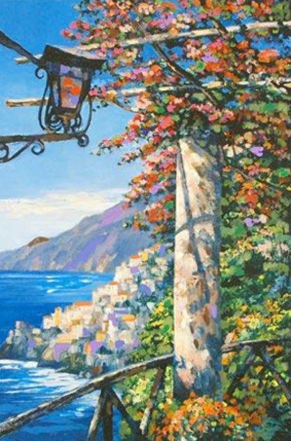 Overlooking Amalfi AP 2003 Limited Edition Print by Howard Behrens