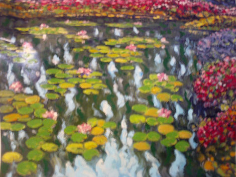 Tribute to Monet: Pond in Bloom - France Limited Edition Print - Howard Behrens