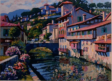 Morning in St. Jean 1996 Limited Edition Print - Howard Behrens