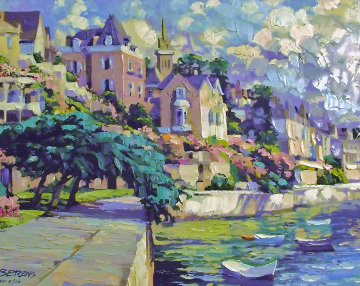 Brittany Canvas AP Embellished 1992 Limited Edition Print - Howard Behrens Brittany Canvas AP Embellished 1992 Limited Edition Print - Howard Behrens