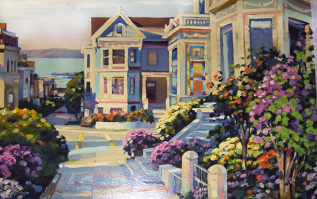 An Artist View 1994 Limited Edition Print by Howard Behrens An Artist View 1994 Limited Edition Print by Howard Behrens