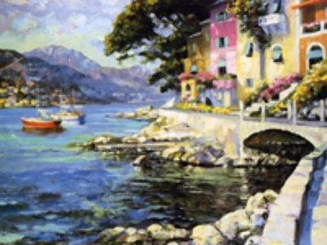 Antibes, France 1990 Limited Edition Print - Howard Behrens
