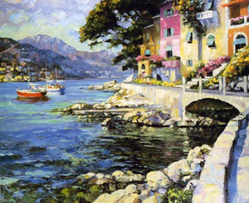 Antibes, France 1990 Limited Edition Print - Howard Behrens Antibes, France 1990 Limited Edition Print - Howard Behrens