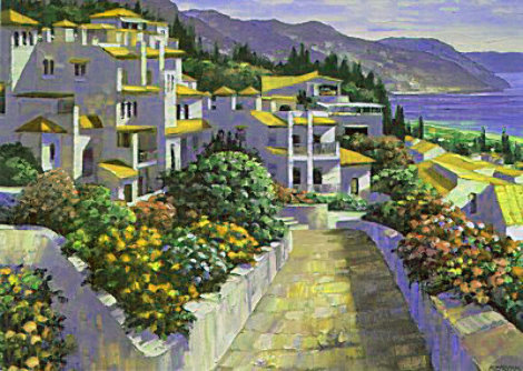 Mijas, Greece 1994 Limited Edition Print - Howard Behrens