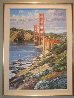 Golden Gate Bridge, San Franciso, Ca  49x36 Original Painting by Howard Behrens - 2