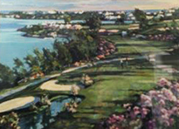 18th Fairway At Castle Harbor 1991 Limited Edition Print - Howard Behrens 18th Fairway At Castle Harbor 1991 Limited Edition Print - Howard Behrens