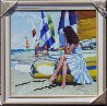 Before Sailing 44x44 Original Painting by Howard Behrens - 1 Before Sailing 44x44 Original Painting by Howard Behrens - 1