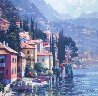 Impressions of Lake Como 2010, Italy Embellished Limited Edition Print by Howard Behrens - 0