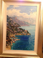 Looking Forward Amalfi, 2005 46x34 (Italy) Super Huge Original Painting by Howard Behrens - 1 Looking Forward Amalfi, 2005 46x34 (Italy) Super Huge Original Painting by Howard Behrens - 1