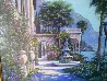 Varenna Villa 2001 Embellished Limited Edition Print by Howard Behrens - 1