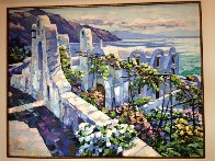 Rhodes, Greece Embellished Limited Edition Print by Howard Behrens - 2