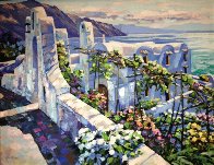 Rhodes, Greece Embellished Limited Edition Print by Howard Behrens - 0