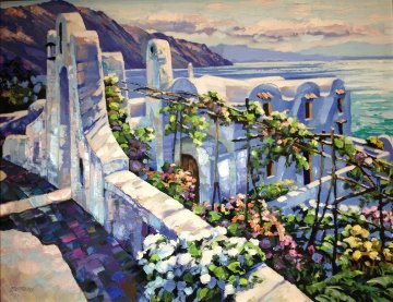 Rhodes, Greece Embellished Limited Edition Print - Howard Behrens Rhodes, Greece Embellished Limited Edition Print - Howard Behrens
