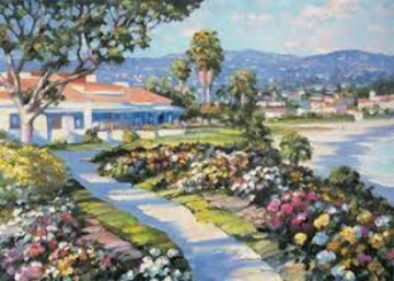 Laguna Beach from The California Suite 1989 Limited Edition Print - Howard Behrens Laguna Beach from The California Suite 1989 Limited Edition Print - Howard Behrens