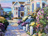 Grove Street Canvas and Las Brisas, Set of 2 1994 Embellished Limited Edition Print by Howard Behrens - 0 Grove Street Canvas and Las Brisas, Set of 2 1994 Embellished Limited Edition Print by Howard Behrens - 0