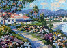 Grove Street Canvas and Las Brisas, Set of 2  1994 Embellished - San Francisco, Ca Limited Edition Print by Howard Behrens - 1