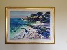 Corfu Beach 1988 44x58 (Greece) Original Painting by Howard Behrens - 1
