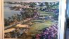 18th Fairway at Castle Harbor 1991 - Huge Limited Edition Print by Howard Behrens - 1