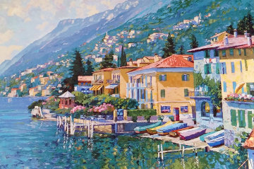 Lugano, Italy 1991 Limited Edition Print - Howard Behrens