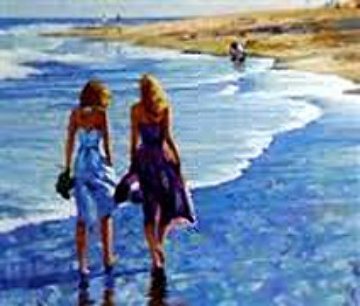 Surf Walk 1987 Limited Edition Print - Howard Behrens Surf Walk 1987 Limited Edition Print - Howard Behrens