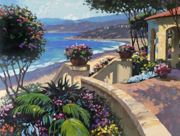Promenade to the Sea 1995 Limited Edition Print - Howard Behrens