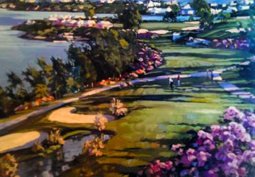 18th Fairway At Castle Harbor 1991 Limited Edition Print - Howard Behrens 18th Fairway At Castle Harbor 1991 Limited Edition Print - Howard Behrens