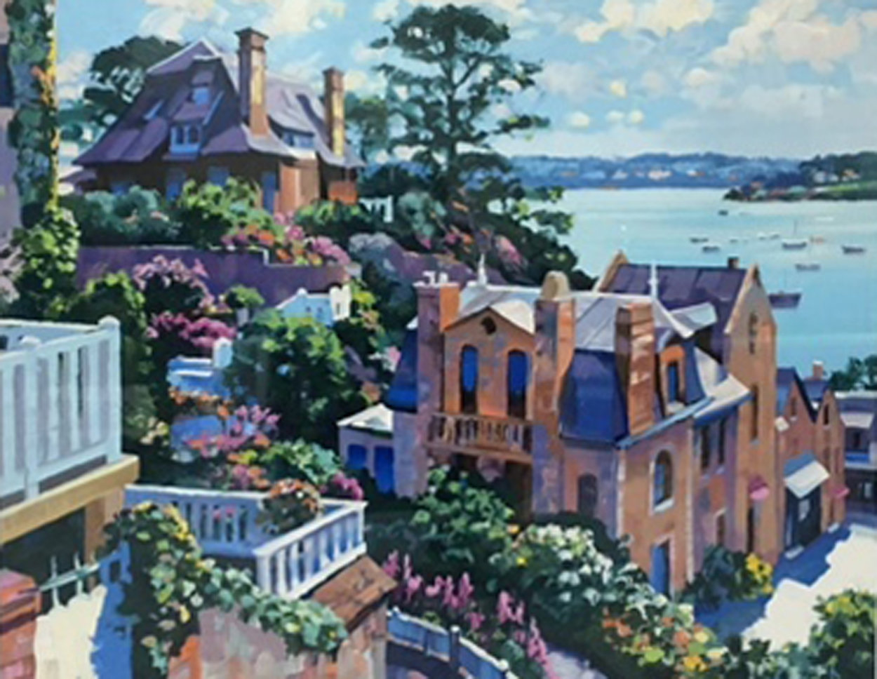 Afternoon in Dinard 1992 Limited Edition Print by Howard Behrens Afternoon in Dinard 1992 Limited Edition Print by Howard Behrens