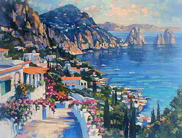 Isle of Capri 2000 Limited Edition Print - Howard Behrens Isle of Capri 2000 Limited Edition Print - Howard Behrens