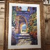Arches of Eze II 27x36 Original Painting by Howard Behrens - 1
