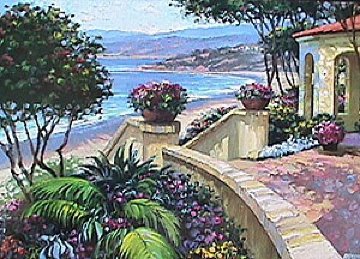 Promenade to the Sea 1995 Limited Edition Print - Howard Behrens Promenade to the Sea 1995 Limited Edition Print - Howard Behrens