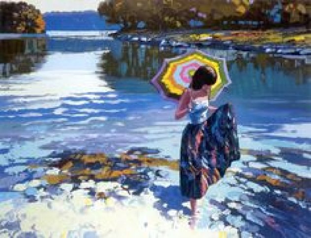 Parasol Limited Edition Print by Howard Behrens