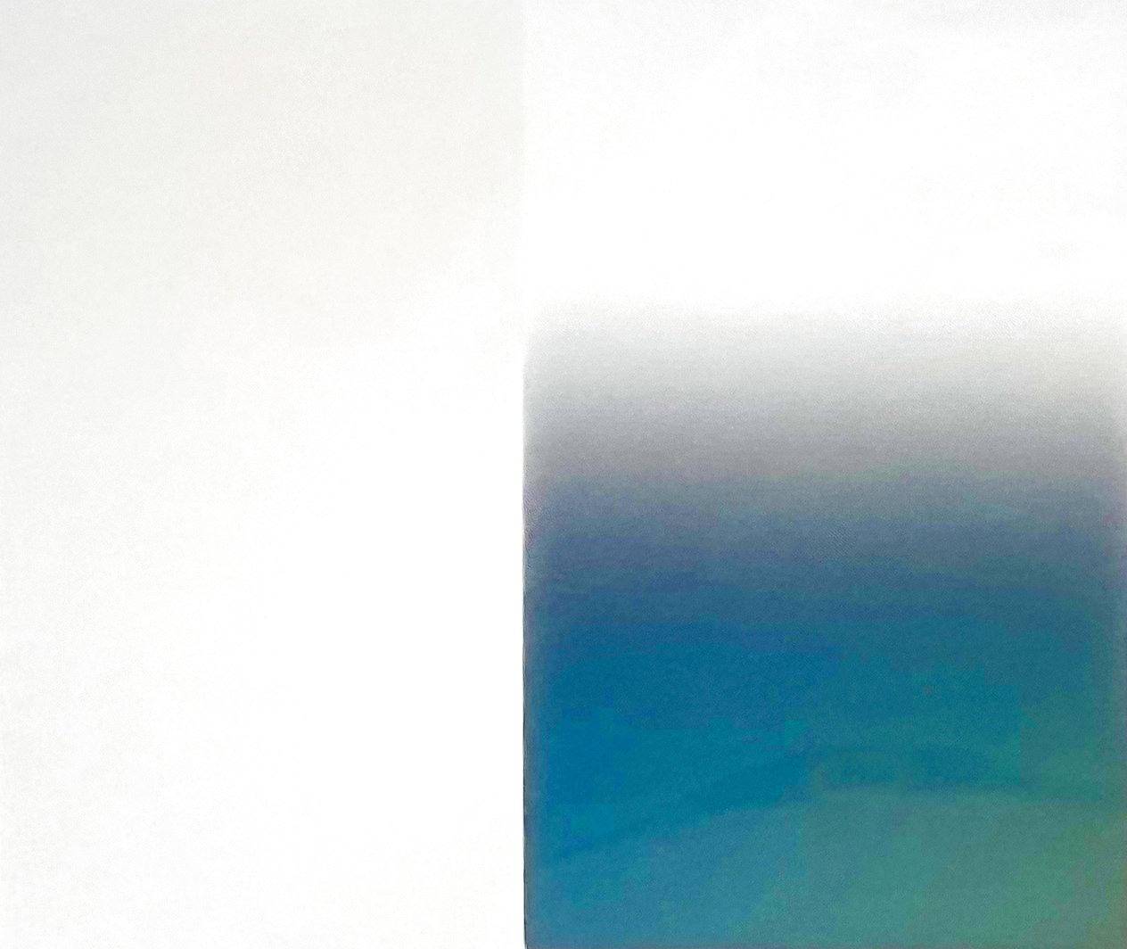 Untitled Vapor Drawing 1978 Mixed Media 20x26 by Larry Bell