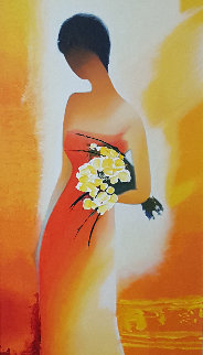 Lumiere Blonde Embellished 2003 Limited Edition Print - Emile Bellet Lumiere Blonde Embellished 2003 Limited Edition Print - Emile Bellet