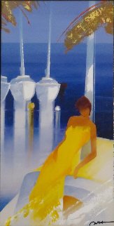 Marine Blanche 2012 Embellished Limited Edition Print - Emile Bellet Marine Blanche 2012 Embellished Limited Edition Print - Emile Bellet