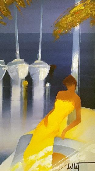 Marine Blanche 2012 Embellished Limited Edition Print by Emile Bellet Marine Blanche 2012 Embellished Limited Edition Print by Emile Bellet