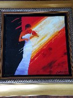 Notes Rouge 2012 Embellished Limited Edition Print by Emile Bellet - 1 Notes Rouge 2012 Embellished Limited Edition Print by Emile Bellet - 1