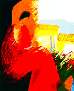 Maternite Rouge Limited Edition Print - Emile Bellet Maternite Rouge Limited Edition Print - Emile Bellet
