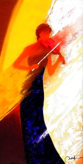 La Soliste 2012 Embellished Limited Edition Print - Emile Bellet La Soliste 2012 Embellished Limited Edition Print - Emile Bellet