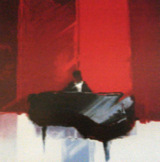 Melodie Rouge 2000 Embellished Limited Edition Print - Emile Bellet Melodie Rouge 2000 Embellished Limited Edition Print - Emile Bellet