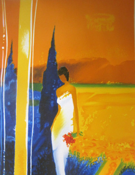 Promenade Estivale 2005 Embellished Limited Edition Print by Emile Bellet Promenade Estivale 2005 Embellished Limited Edition Print by Emile Bellet