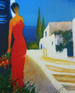 Parfum De Mediterranee 2006 Embellished Limited Edition Print - Emile Bellet Parfum De Mediterranee 2006 Embellished Limited Edition Print - Emile Bellet