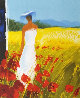 In the Poppy Field Embellished Limited Edition Print by Emile Bellet - 0
