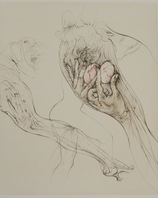 l'oeuf 1970 Limited Edition Print by Hans Bellmer
