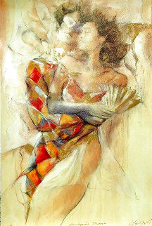 Harlequin Dance Limited Edition Print - Gary Benfield Harlequin Dance Limited Edition Print - Gary Benfield