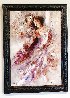 Purple Shawl Embellished Limited Edition Print by Gary Benfield - 1