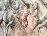 Horse Whisperer  2003 - Huge 35x47 Limited Edition Print by Gary Benfield - 2