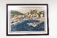 Greek Port 1987 Limited Edition Print by Tony Bennett - 1 Greek Port 1987 Limited Edition Print by Tony Bennett - 1